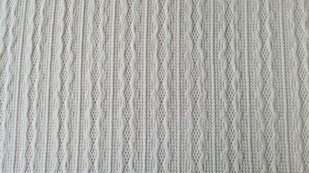 Knitted Viscose Cable Creme