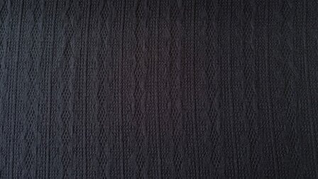 Knitted Viscose Cable Black