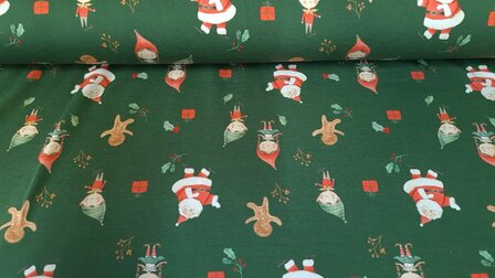 Cotton Jersey Santa &amp; Friends