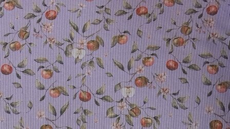 Cotton Rib-Jersey Apple Blossom Lilac