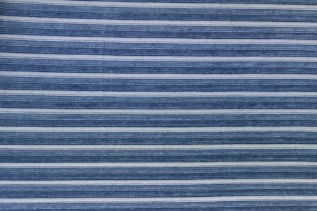 Nicky Velours Stripes Old Blue