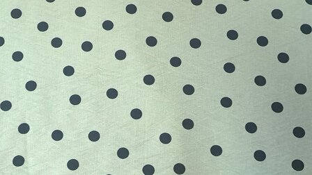 Viscose Crepe Dots Mint