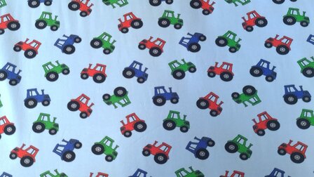 Cotton Jersey Tractor Blue