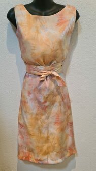Viscose Shinio Water Stains Coral