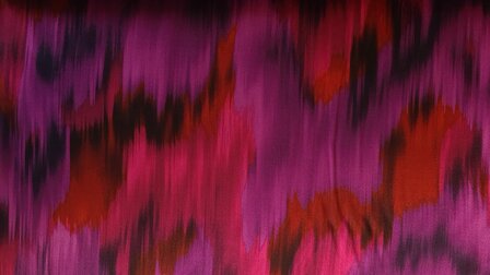 Viscose Satin Abstract Cyclam