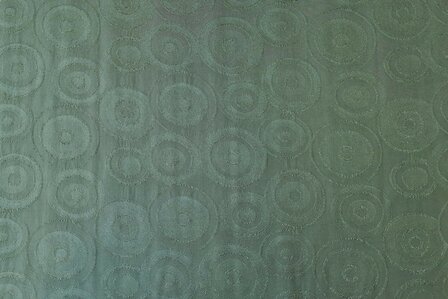 Viscose Satin Jacquard Khaki