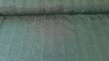 Viscose Satin Jacquard Khaki