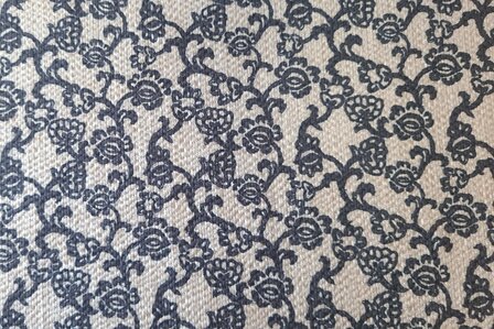 Printed Fine-Cord Beige