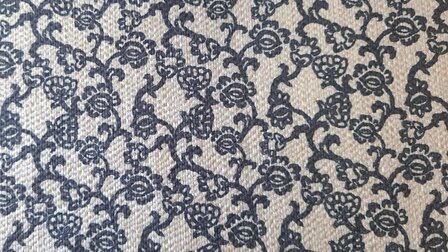 Printed Fine-Cord Beige