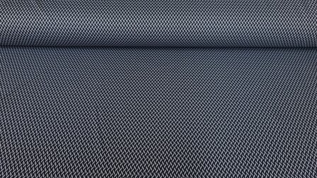 Punta Jacquard Zig Zag Grey