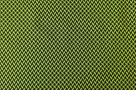 Punta Jacquard Zig Zag Lime