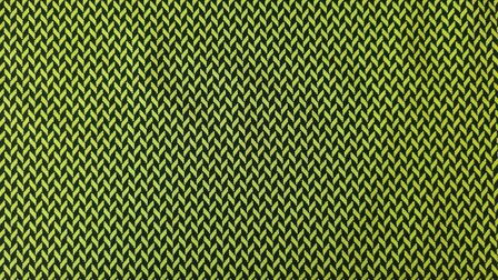 Punta Jacquard Zig Zag Lime