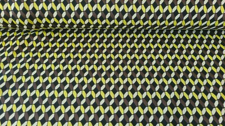 Punta Jacquard Abstract Lime