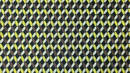 Punta Jacquard Abstract Lime