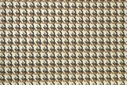 Punta Jacquard Grande Poule Beige