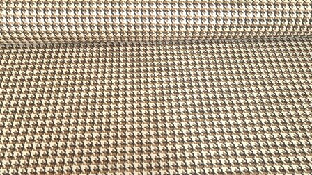 Punta Jacquard Grande Poule Beige