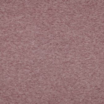 Heavy Knitted Viscose Mauve Melange