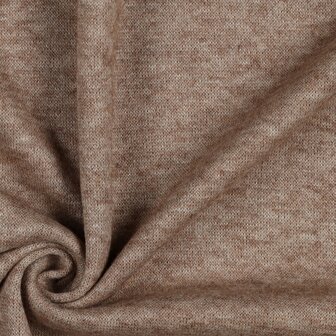 Heavy Knitted Viscose Sand Melange