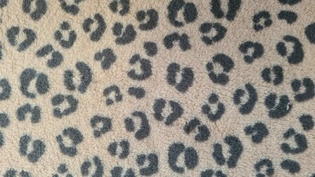 Teddy Sherpa Fleece Leopard