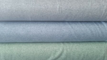 Heavy Knitted Viscose Light-Blue Melange