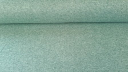 Heavy Knitted Viscose Mint Green Melange