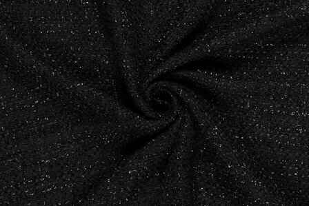 Jacquard Chanel Lurex Black