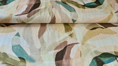 Viscose Linnen Mix Cosmo Green