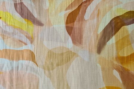 Viscose Linnen Mix Cosmo Yellow