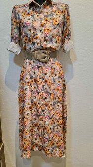 Viscose Linnen Garden Multi