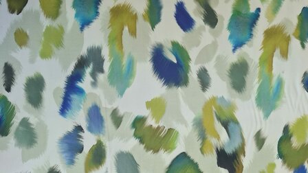 Viscose Stretch Leopard Beige