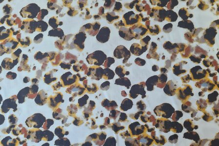 Viscose Spots Yellow