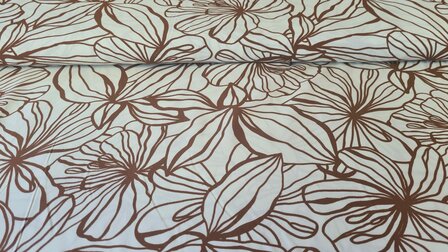 Viscose Leaf Beige