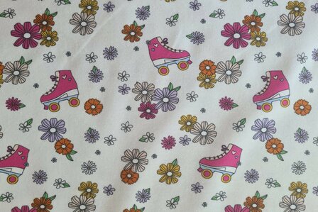 Cotton Jersey Hippie Skates Ecru