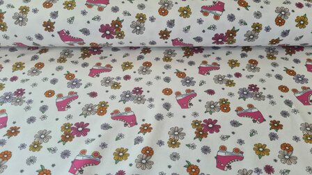 Cotton Jersey Hippie Skates Ecru