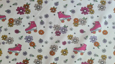 Cotton Jersey Hippie Skates Ecru