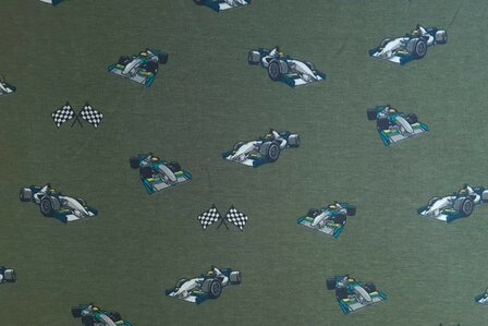 Cotton Jersey F1 Green