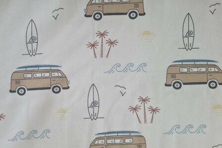 Cotton Jersey Surf-Bus Off White