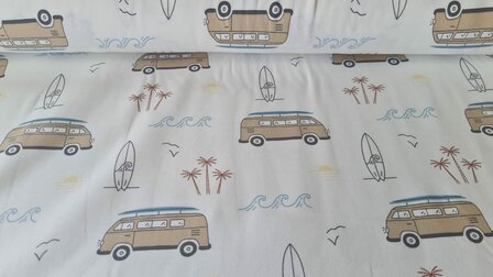 Cotton Jersey Surf-Bus Off White