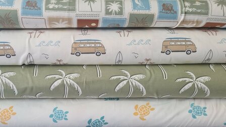 Cotton Jersey Surf-Bus Off White