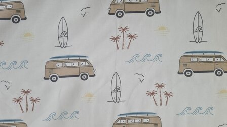 Cotton Jersey Surf-Bus Off White