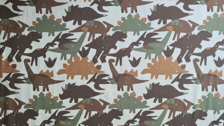 Cotton Jersey Dino Camou