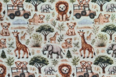 Mousseline Baby Safari