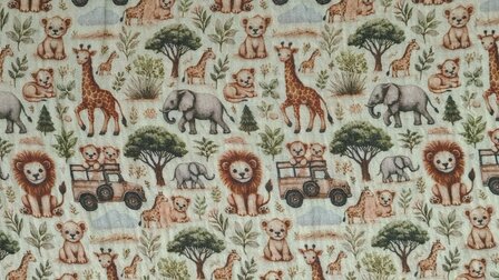 Mousseline Baby Safari