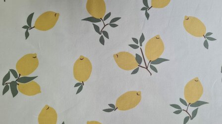 Cotton Jersey Lemons