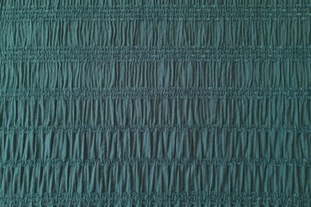 Viscose  Jacquard Smock Green
