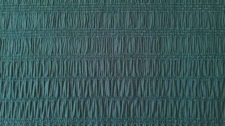 Viscose  Jacquard Smock Green