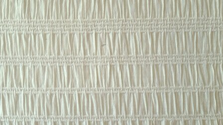 Viscose  Jacquard Smock Ecru