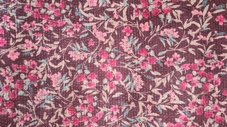 Stretch-Cord Flowers Red