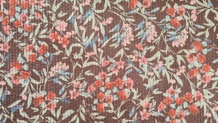 Stretch-Cord Flowers Brown