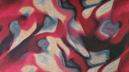 Punta Abstract Shape Red